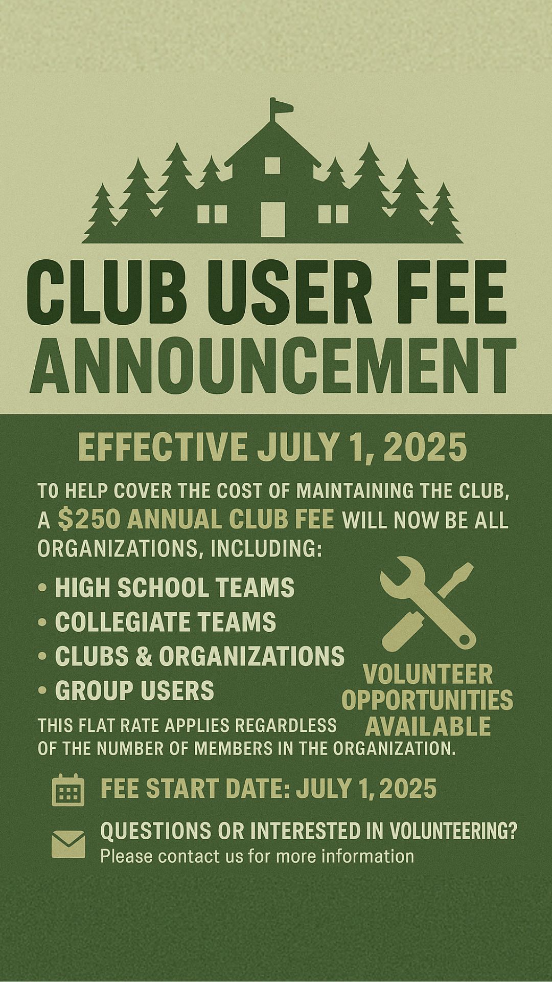 New Club Fees 3